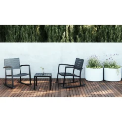 Eveleen Square Outdoor Side Table - 20"W X 20"D