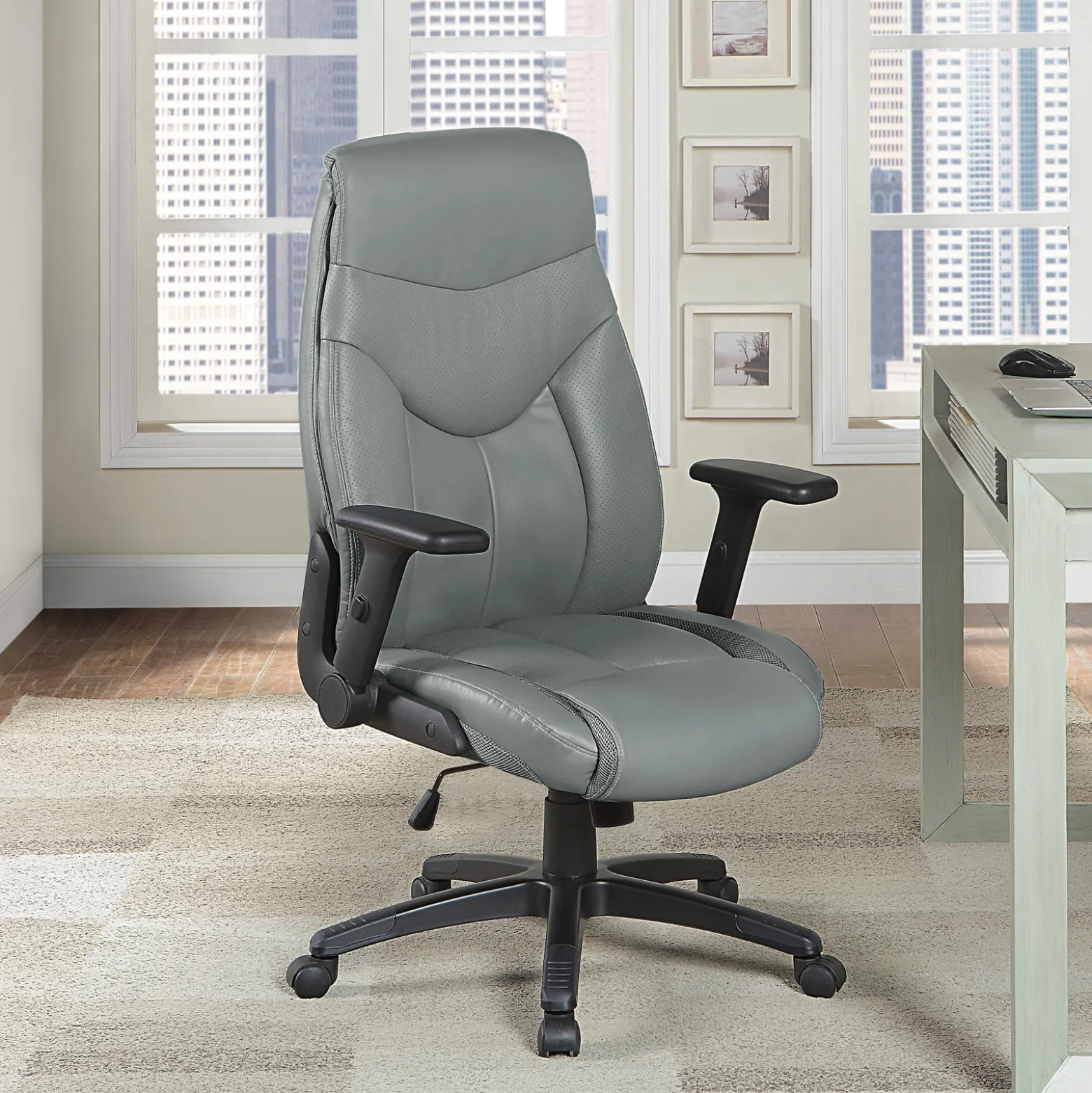 Exec High Back Leather Chair
