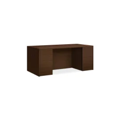 Executive Desk with Full Double Pedestals - 72"W