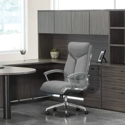 Executive Faux Leather High-back Chair