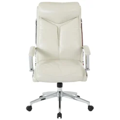 Executive Faux Leather High-back Chair
