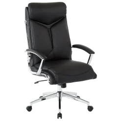 Executive Faux Leather High-back Chair
