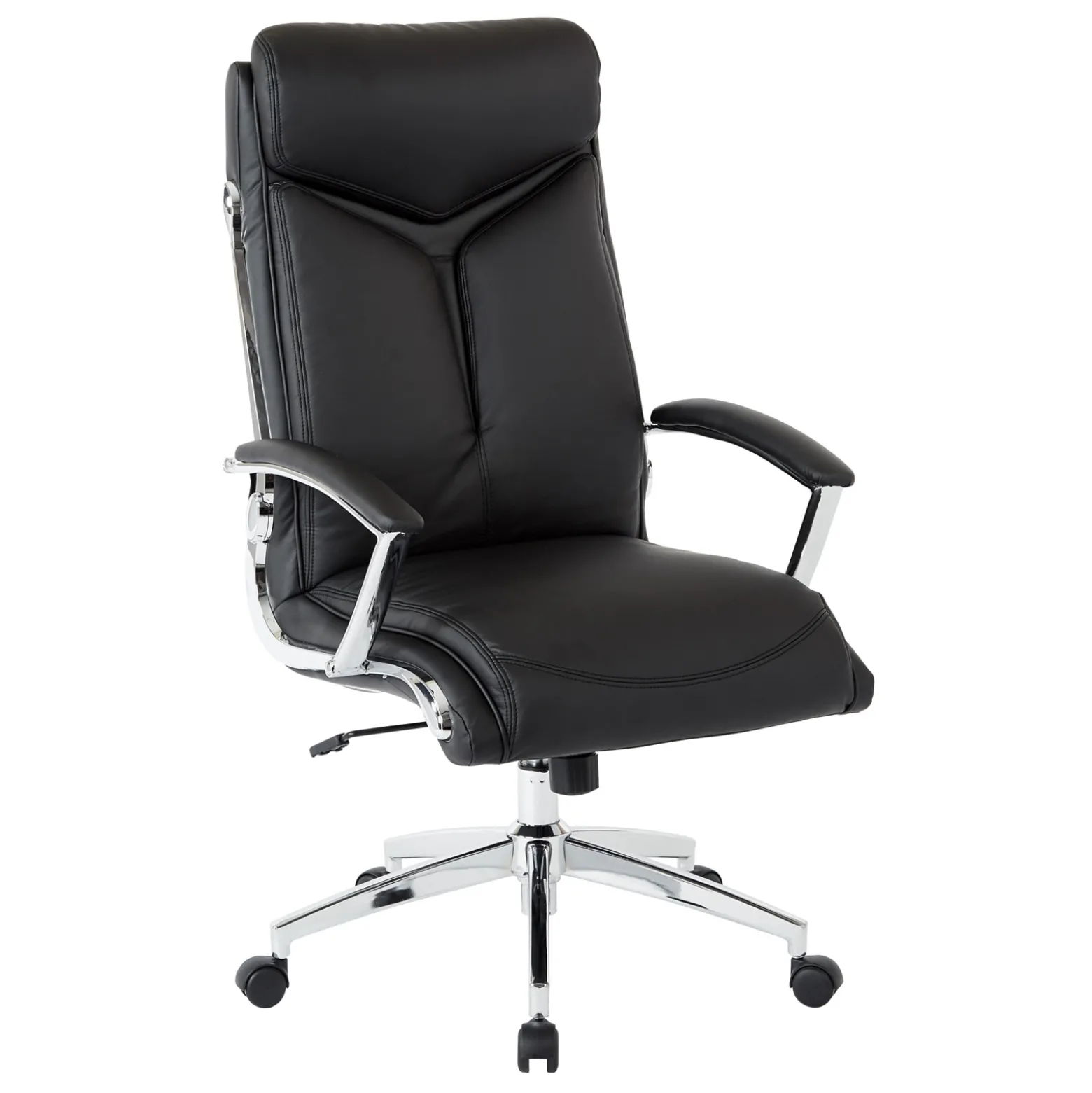 Executive Faux Leather High-back Chair