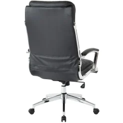Executive Faux Leather High-back Chair