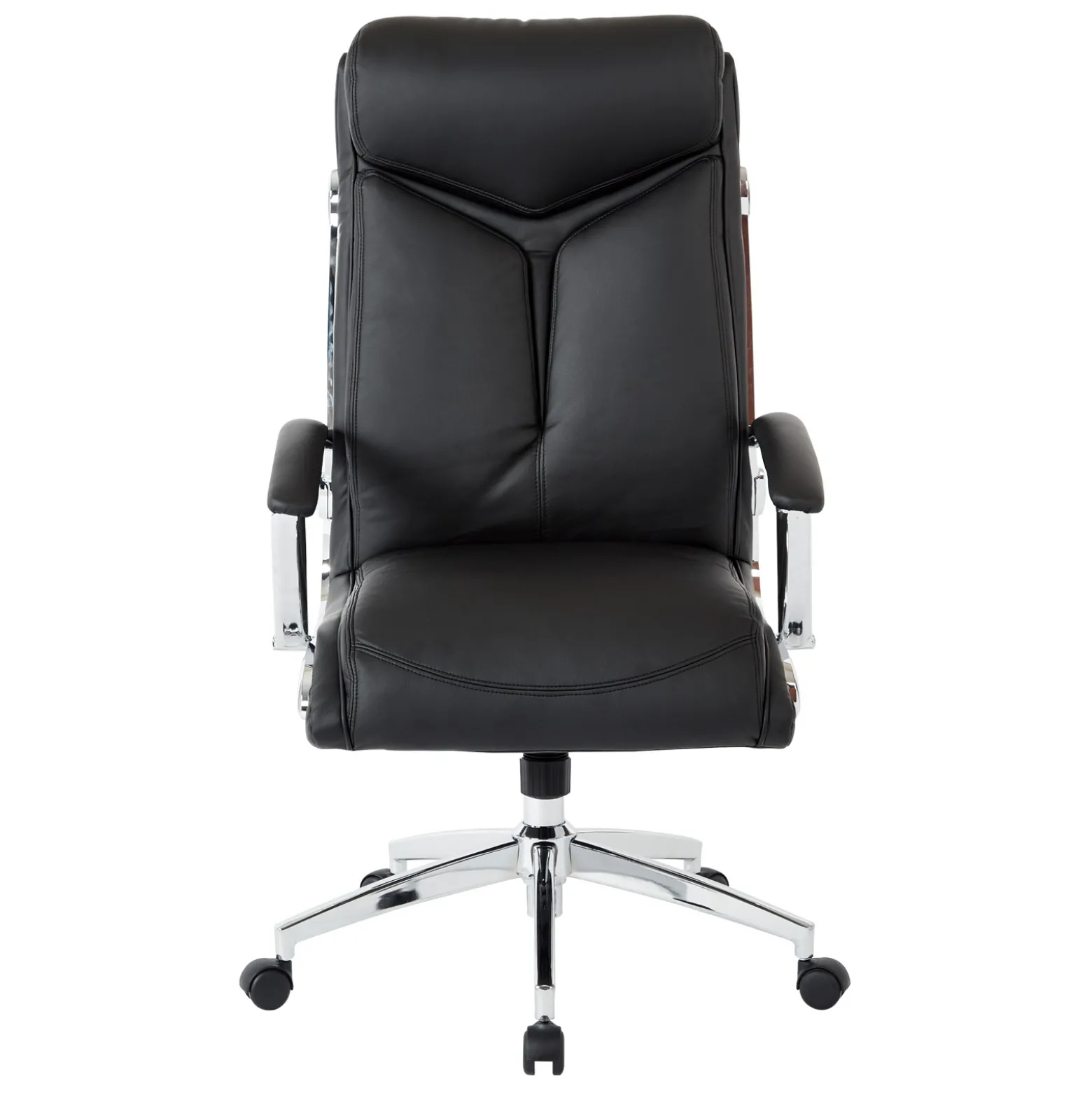 Executive Faux Leather High-back Chair