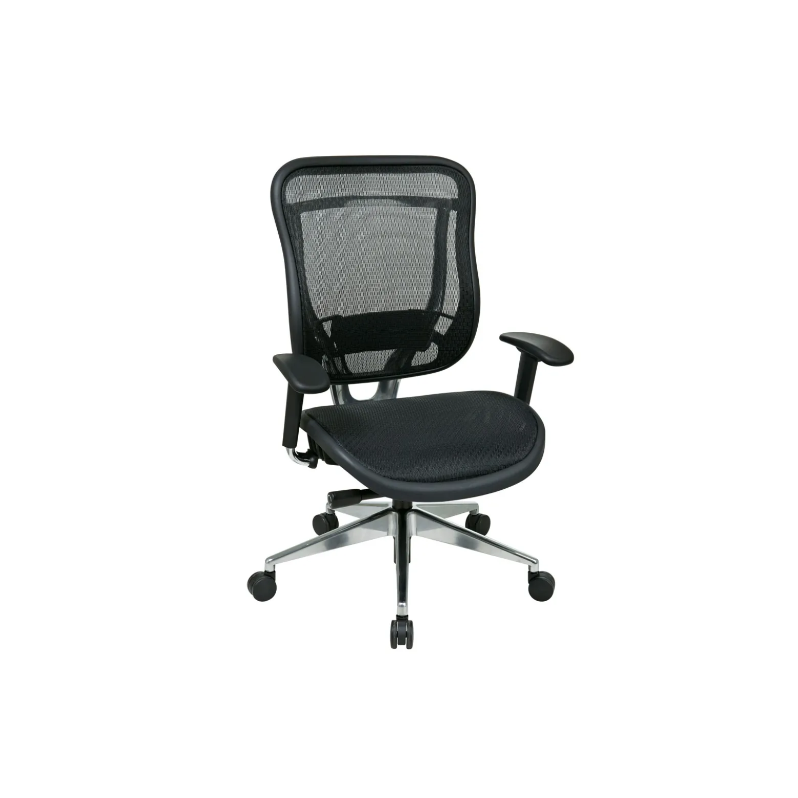 Executive High Back Mesh Chair with Aluminum Frame