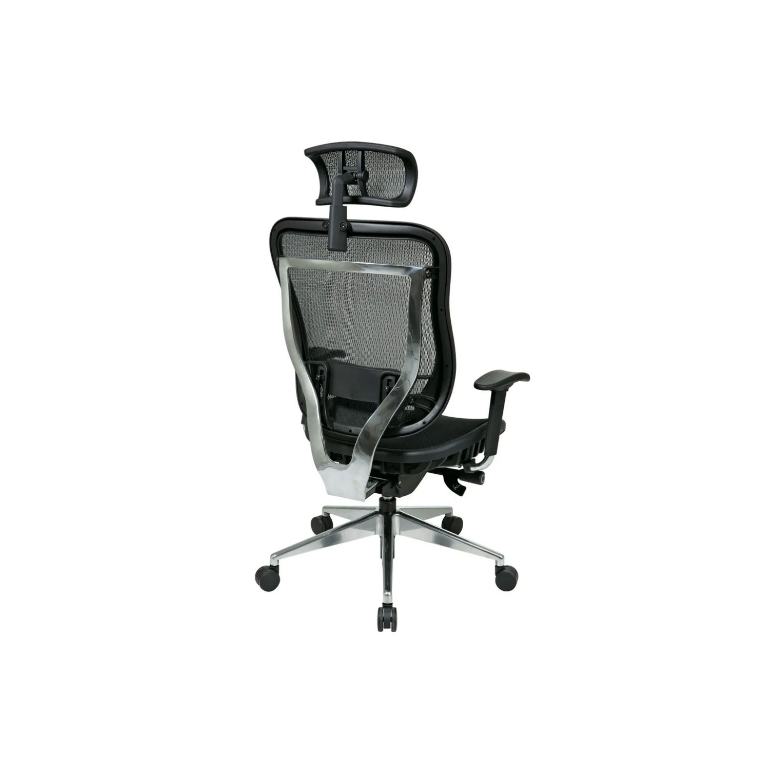 Executive High Back Mesh Chair with Aluminum Frame