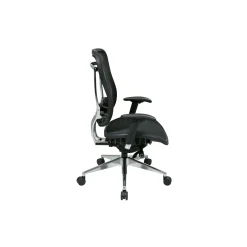 Executive High Back Mesh Chair with Aluminum Frame