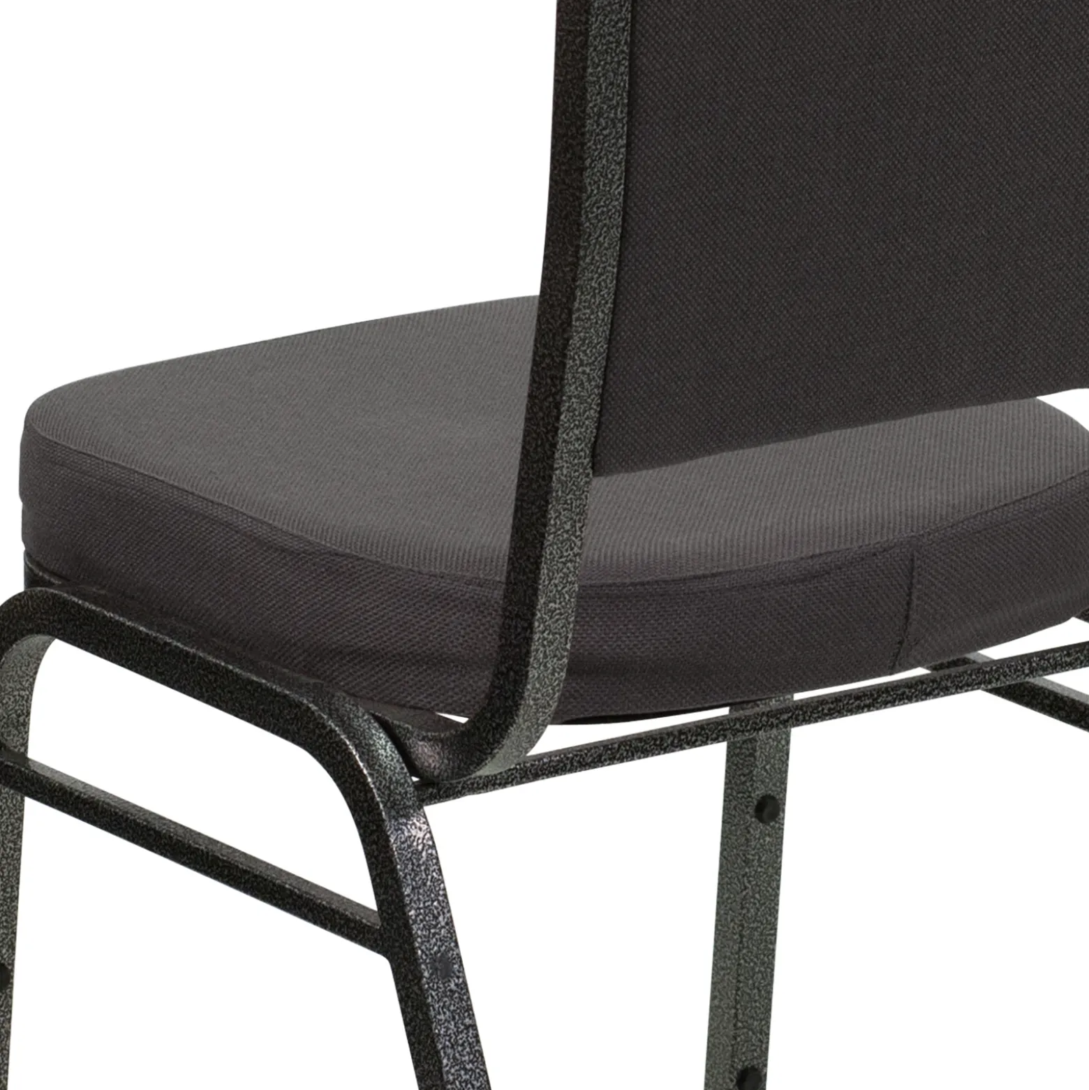 Fabric Crown Stack Chair