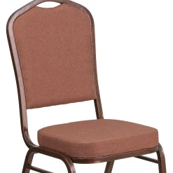 Fabric Crown Stack Chair