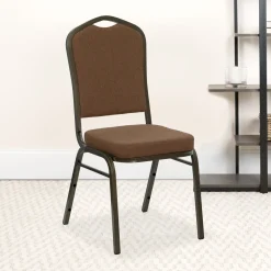 Fabric Crown Stack Chair