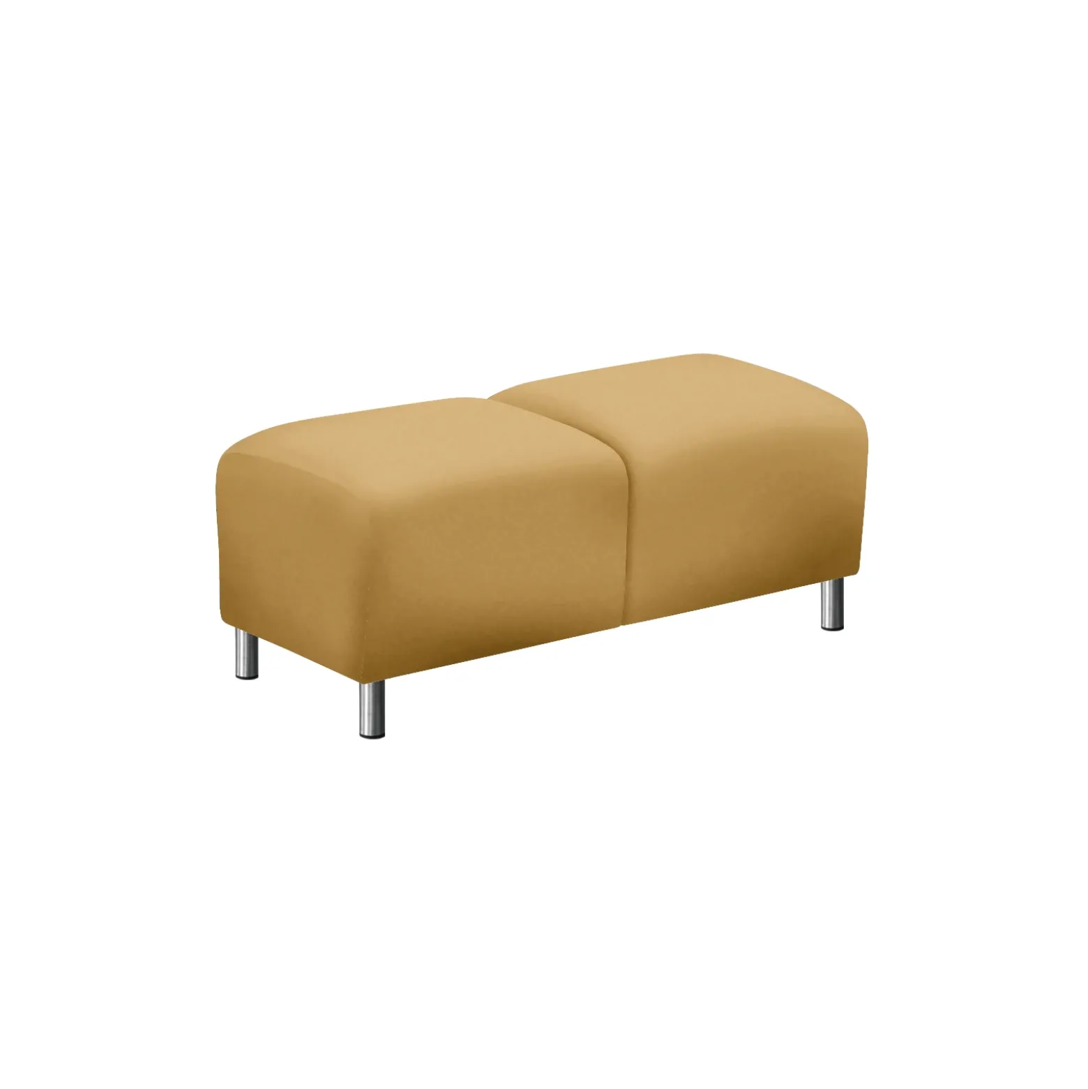 Fabric Two Seat Bench - 43"W
