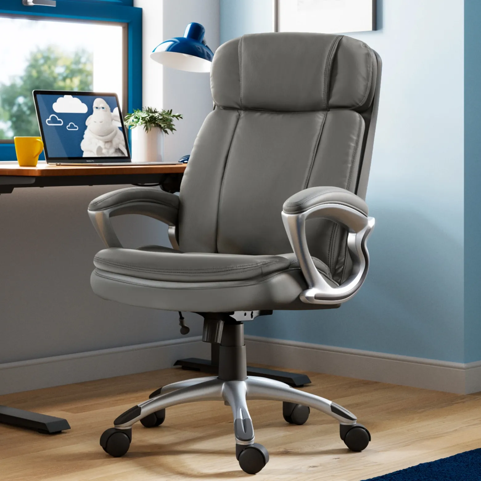 Fairbanks Bonded Leather Big & Tall Executive Chair