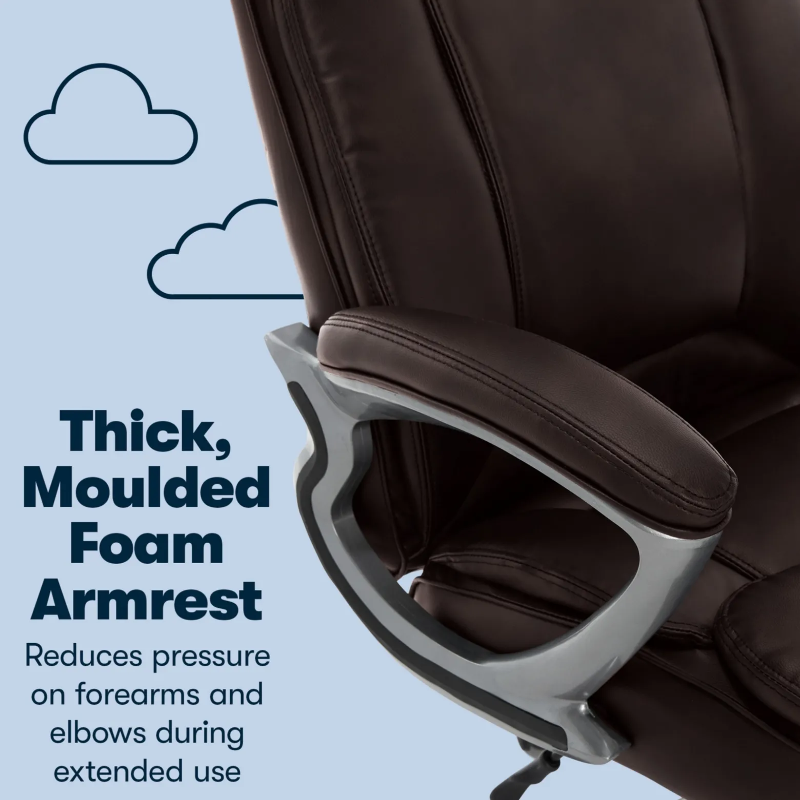 Fairbanks Bonded Leather Big & Tall Executive Chair