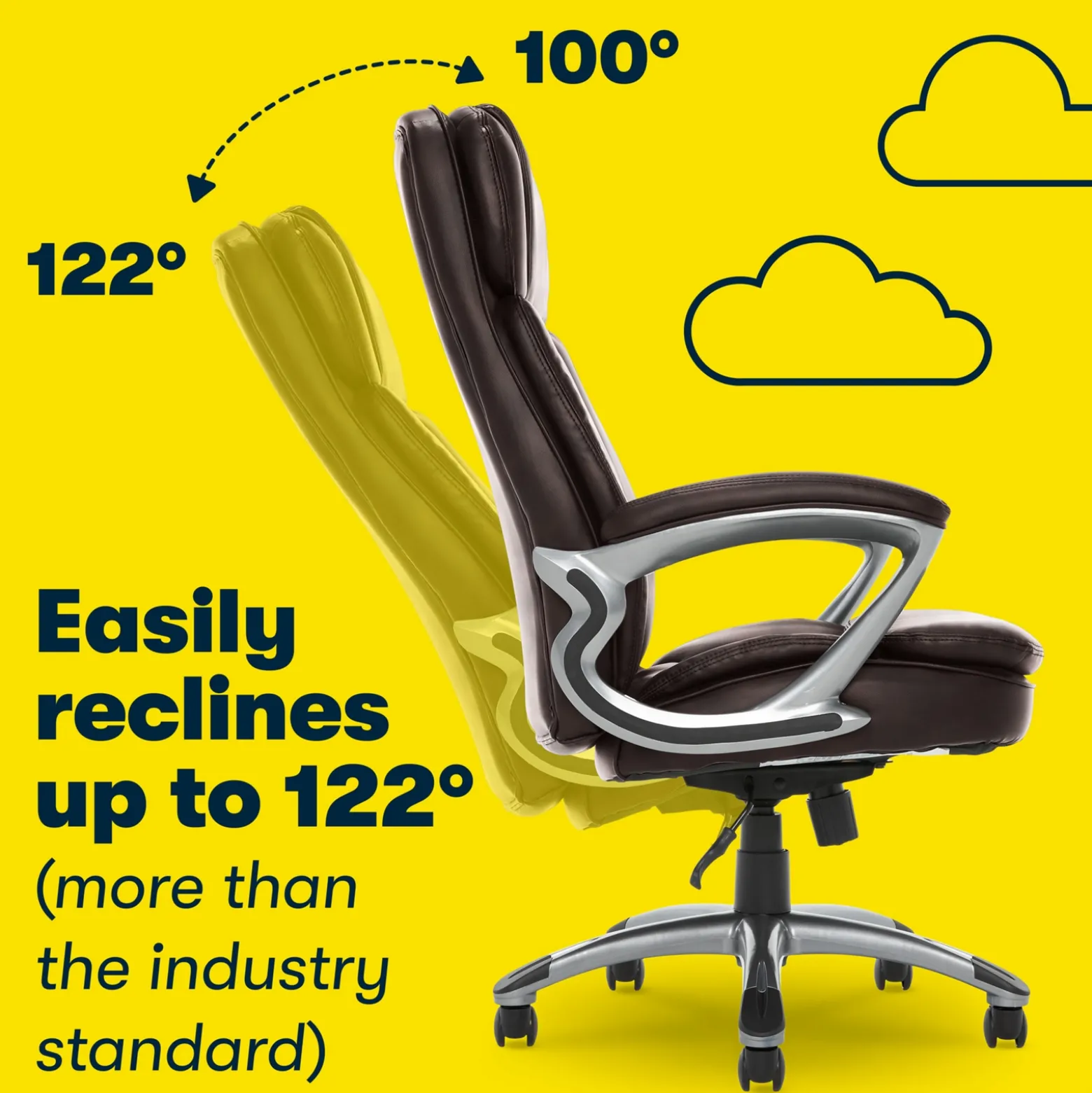Fairbanks Bonded Leather Big & Tall Executive Chair