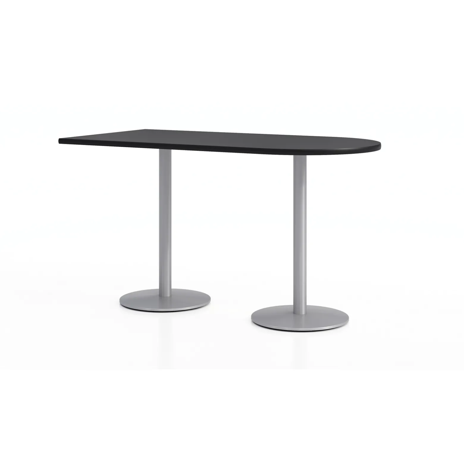 Figo Bar Height Peninsula Table - 60"W x 48"D