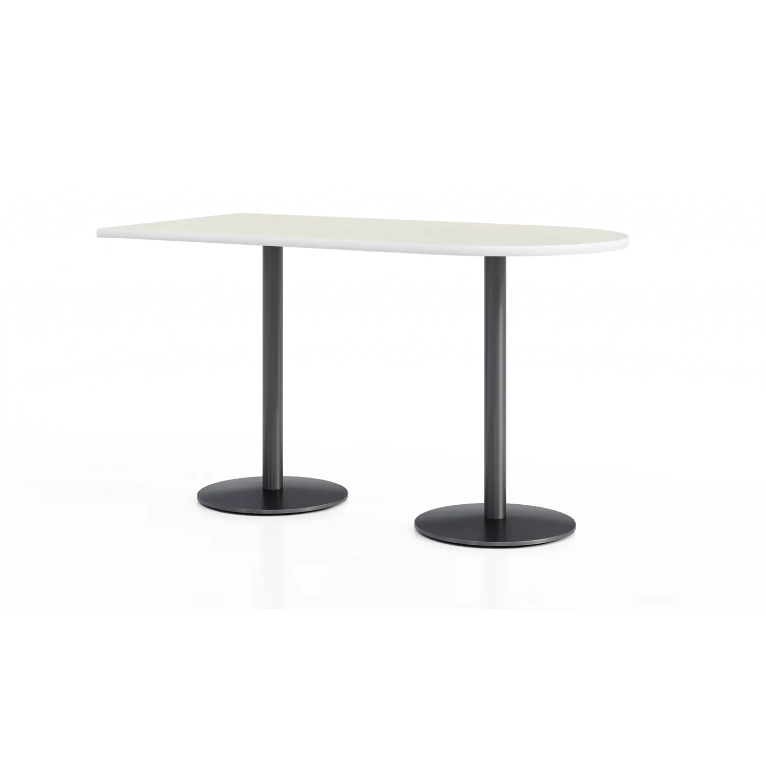 Figo Bar Height Peninsula Table - 72"W x 36"D