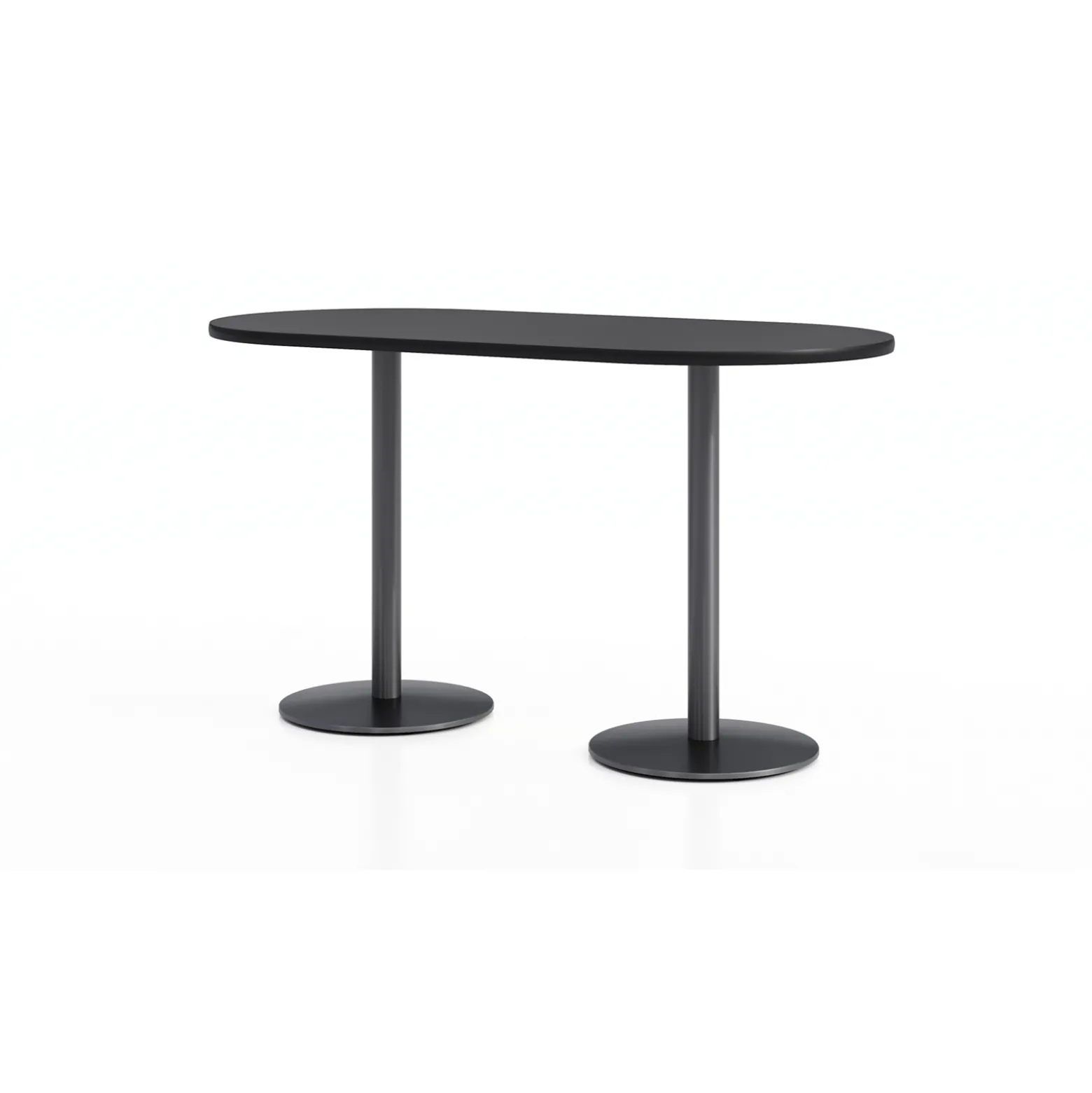 Figo Bar Height Racetrack Table - 72"W x 36"D