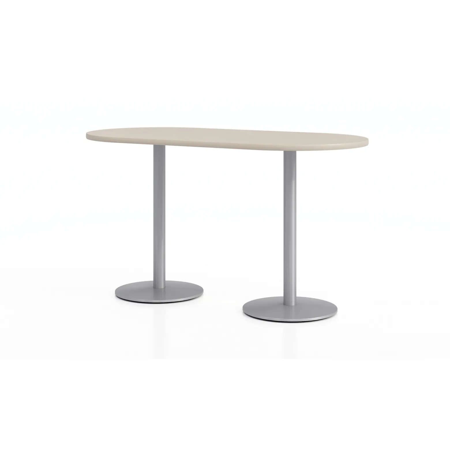 Figo Bar Height Racetrack Table - 72"W x 36"D