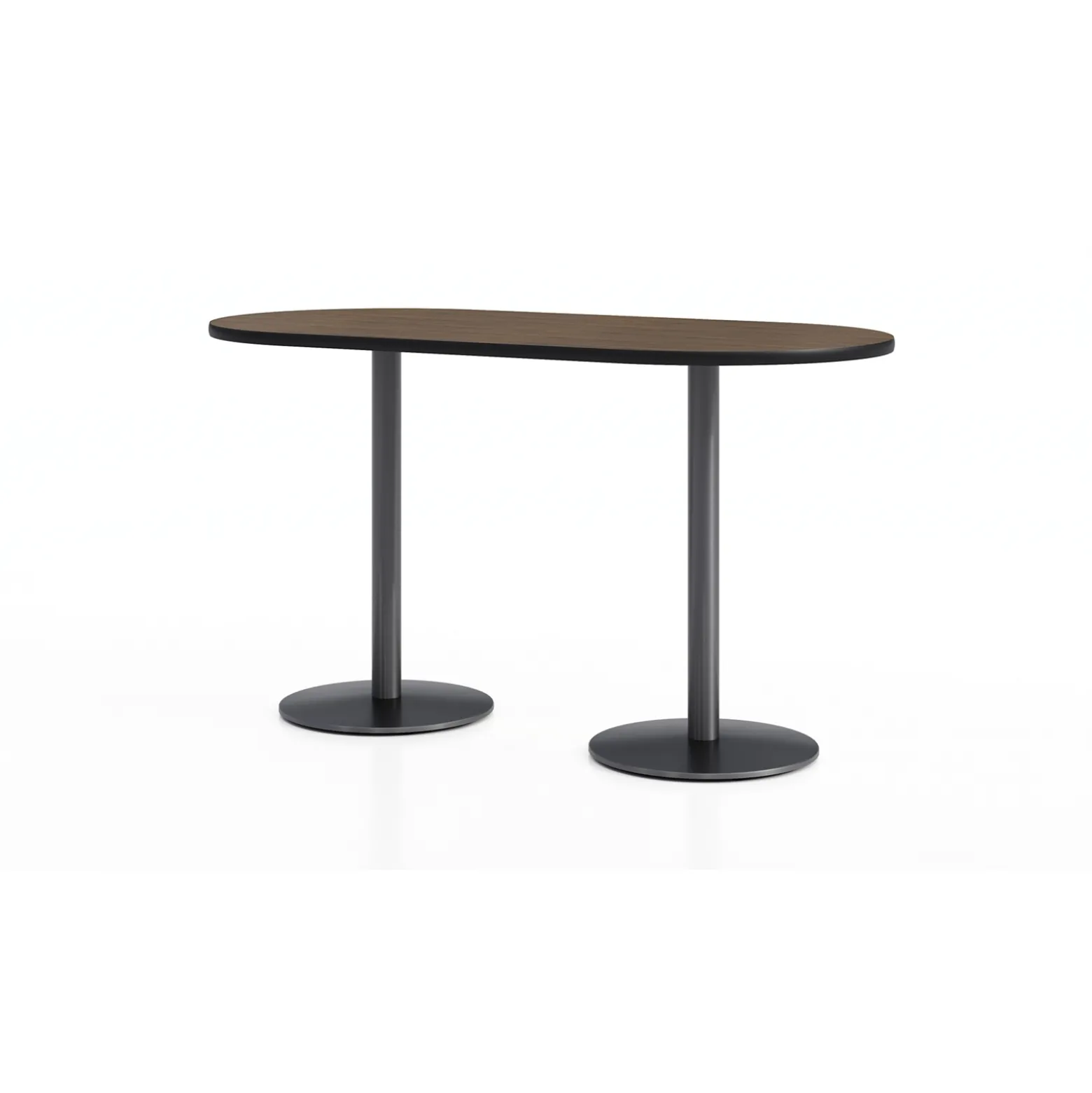 Figo Bar Height Racetrack Table - 72"W x 36"D