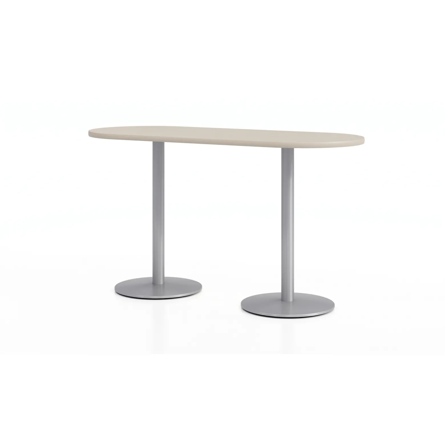 Figo Bar Height Racetrack Table - 72"W x 30"D