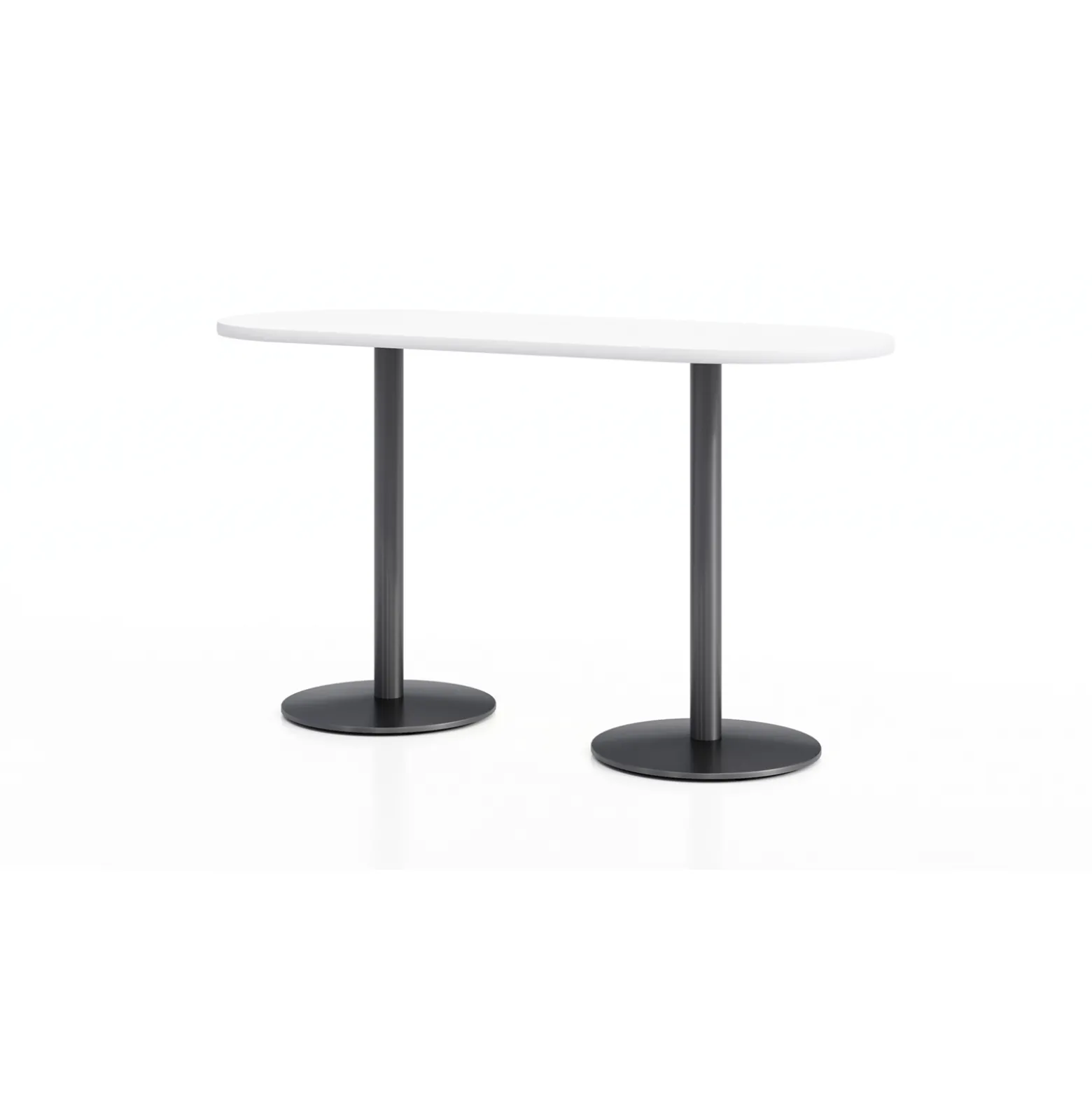 Figo Bar Height Racetrack Table - 72"W x 30"D