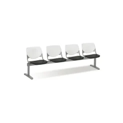 Figo Beam Seating with Four Polypropylene Seats