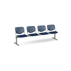 Figo Beam Seating with Four Polypropylene Seats