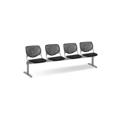 Figo Beam Seating with Four Polypropylene Seats