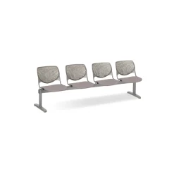 Figo Beam Seating with Four Fabric or Vinyl Seats