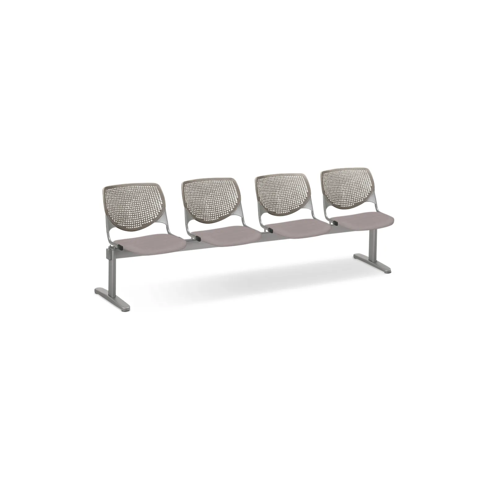 Figo Beam Seating with Four Fabric or Vinyl Seats