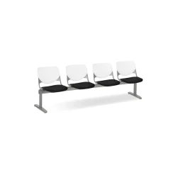 Figo Beam Seating with Four Fabric or Vinyl Seats