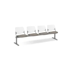 Figo Beam Seating with Four Fabric or Vinyl Seats
