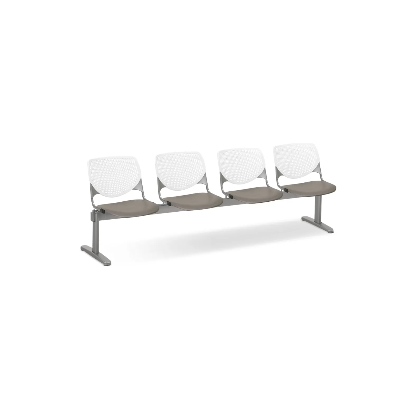 Figo Beam Seating with Four Fabric or Vinyl Seats