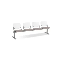 Figo Beam Seating with Four Fabric or Vinyl Seats