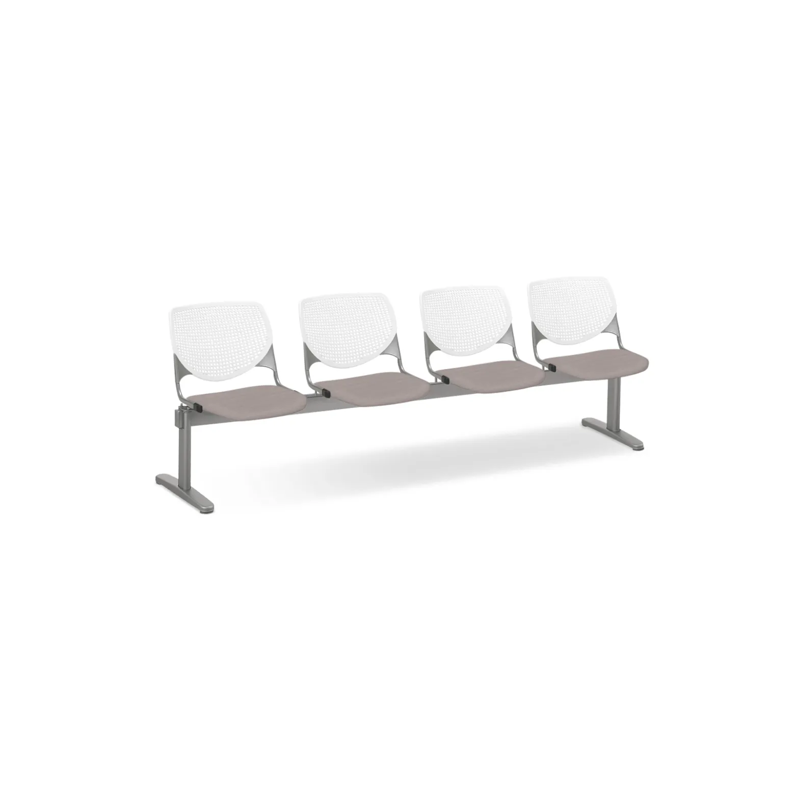 Figo Beam Seating with Four Fabric or Vinyl Seats