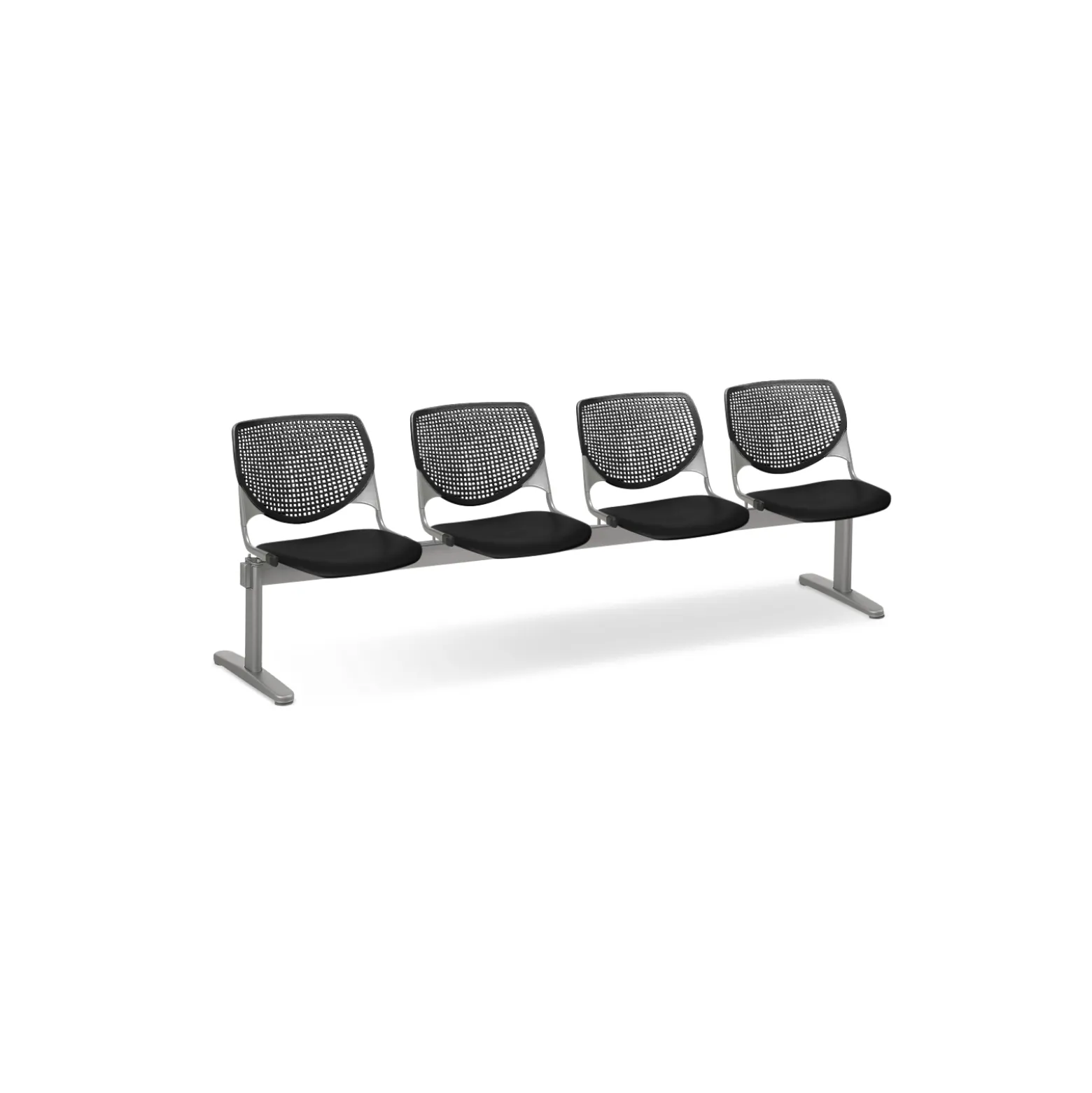Figo Beam Seating with Four Fabric or Vinyl Seats