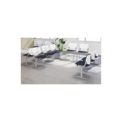 Figo Beam Seating with Three Fabric or Vinyl Seats
