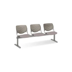 Figo Beam Seating with Three Fabric or Vinyl Seats