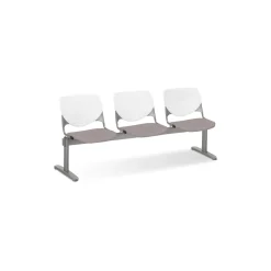 Figo Beam Seating with Three Fabric or Vinyl Seats