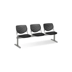 Figo Beam Seating with Three Fabric or Vinyl Seats
