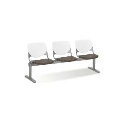 Figo Beam Seating with Three Polypropylene Seats