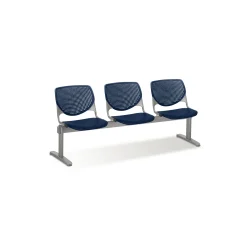 Figo Beam Seating with Three Polypropylene Seats