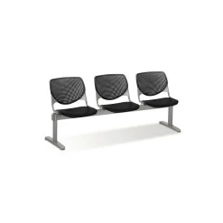 Figo Beam Seating with Three Polypropylene Seats