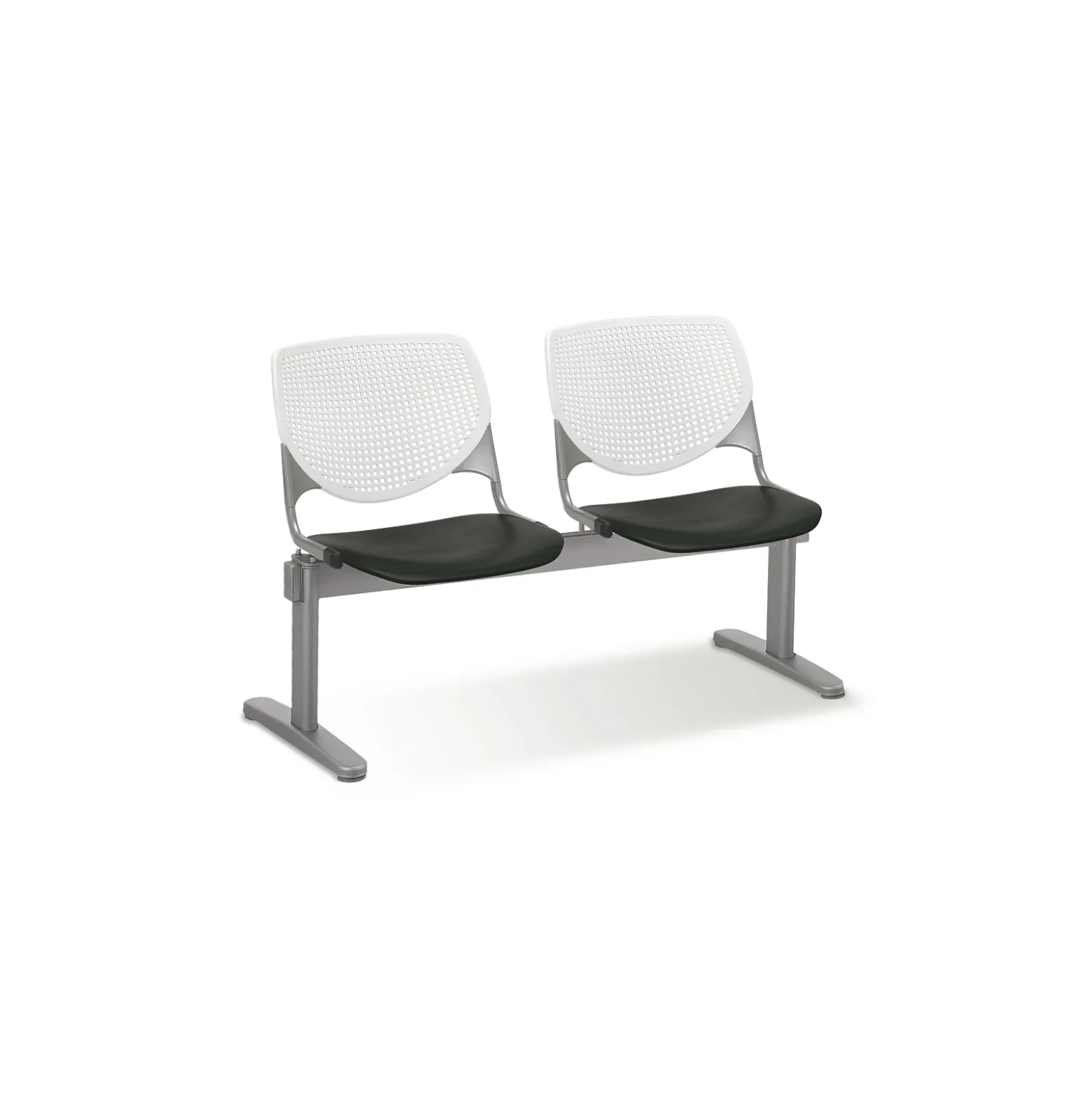 Figo Beam Seating with Two Polypropylene Seats