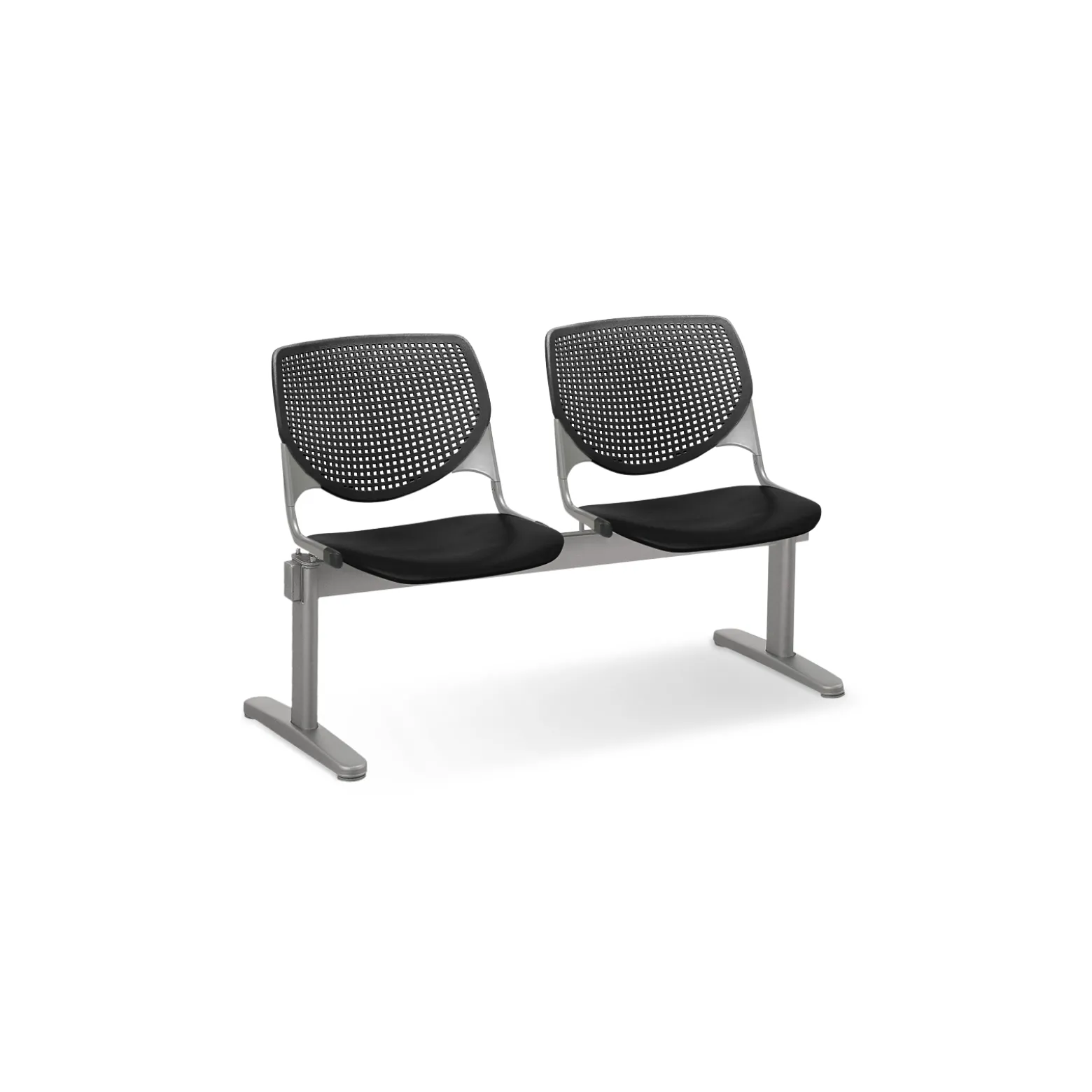Figo Beam Seating with Two Polypropylene Seats