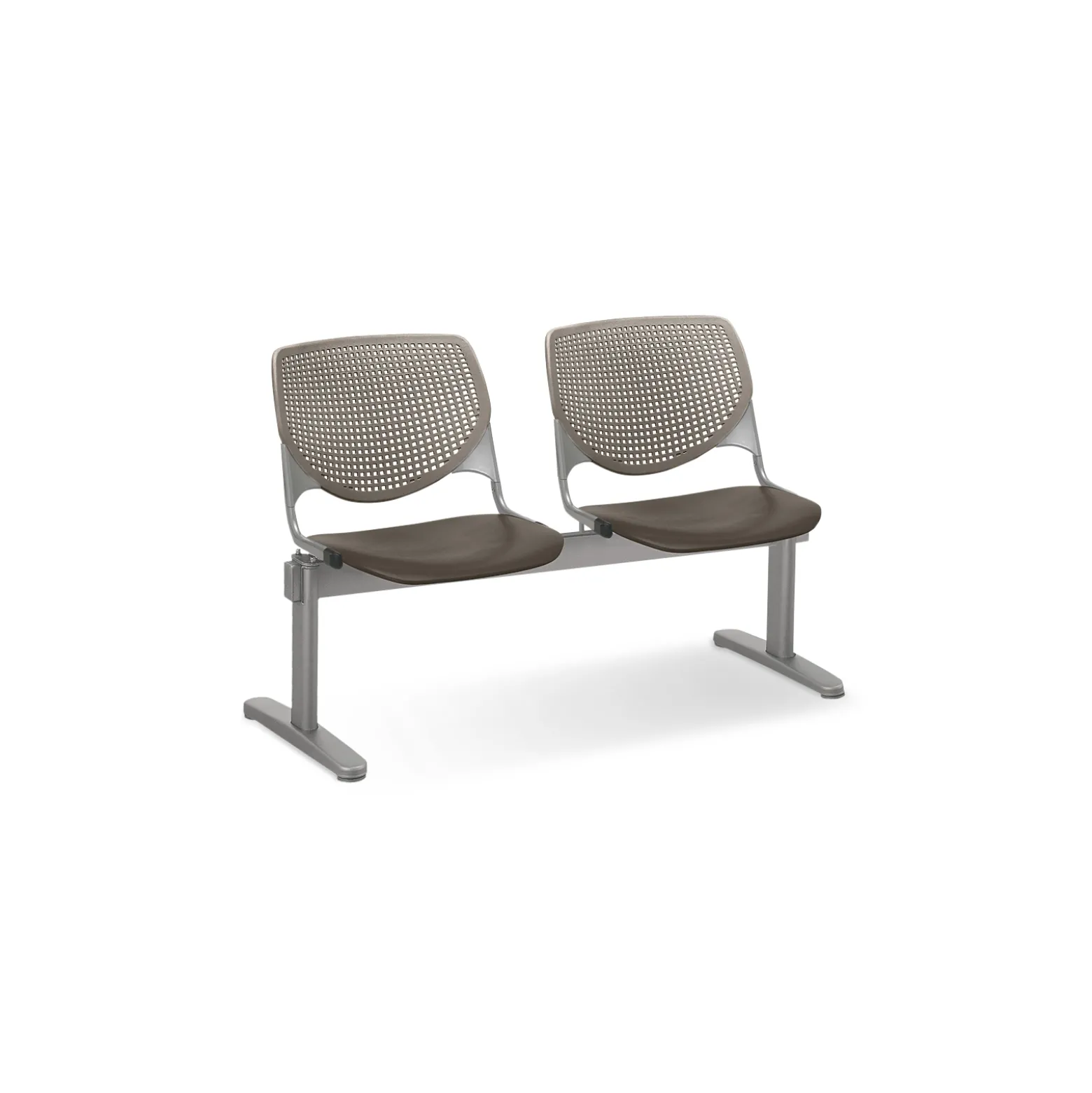 Figo Beam Seating with Two Polypropylene Seats