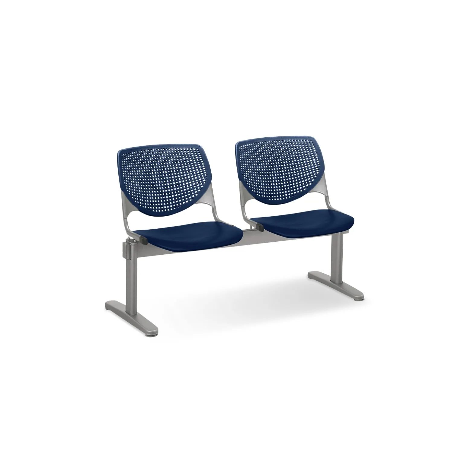 Figo Beam Seating with Two Polypropylene Seats