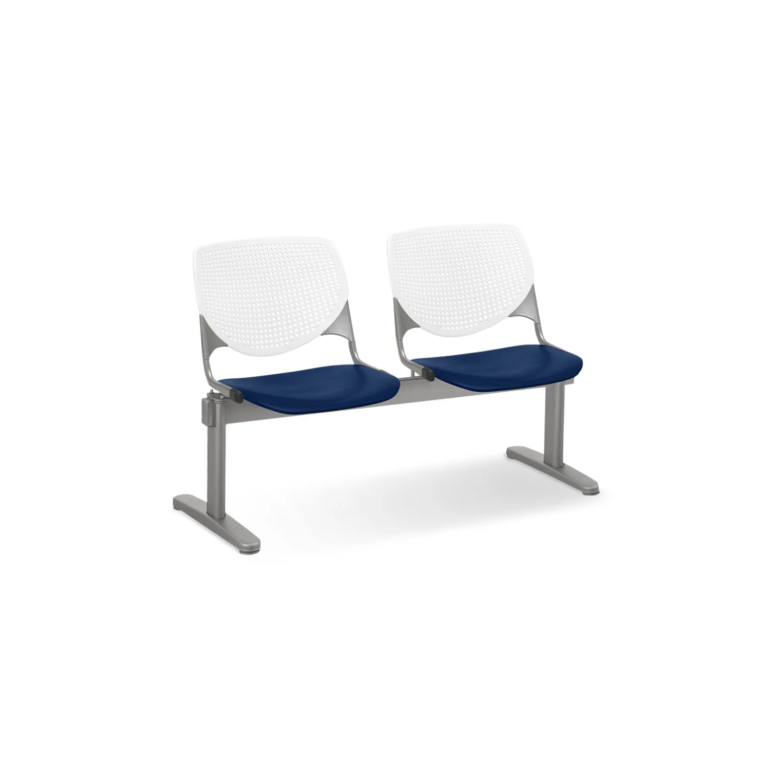Figo Beam Seating with Two Polypropylene Seats
