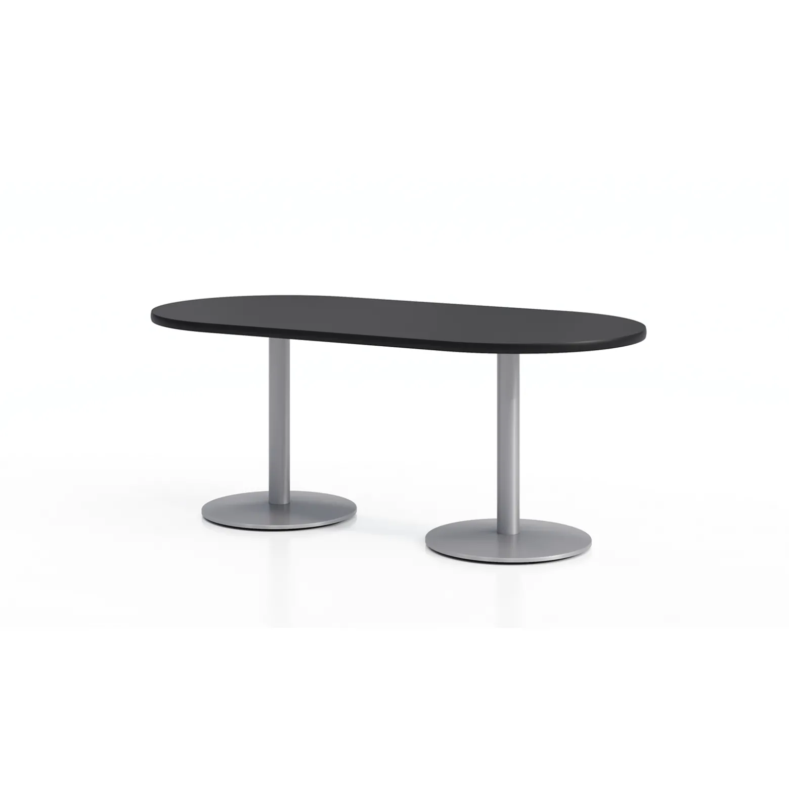 Figo Cafe Height Racetrack Table - 72"W x 36"D